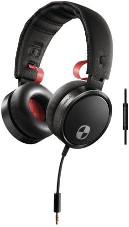 Philips O'Neill SHO7205BK/10 The Construct Tough Headband Headphones - Black
