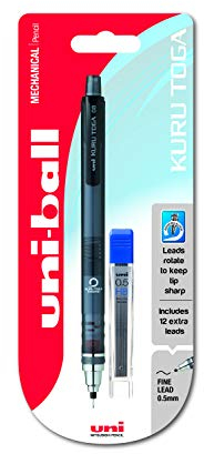 uni-ball Kuru Toga M5-450T Mechanical Pencil - Smoke Barrel, Single Blister