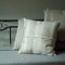 LinenMe Linum Kissenbezug, Leinen, 45,7 x 45,7 cm, cremefarben