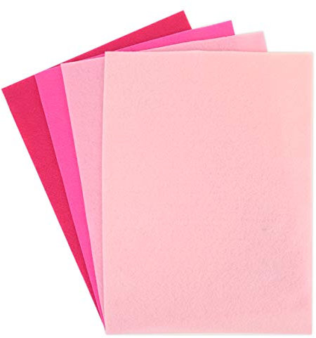 Dovecraft Essentials - A4 Premium Coloured Crafting Felt - Pink