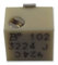 Trimmer, Potentiometer, 200 OHM, 10 %, 12 Umdrehungen, SMD, Trimmer, Potentiometer und variable Widerstände, 1 Stück | 3224J-1-201E