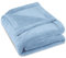 CelinaTex Flauschige Kuscheldecke XXL 220 x 240 cm hell blau Decke Sofa warm Wohndecke weich Mikrofaser Fleece Oeko-TEX Montreal