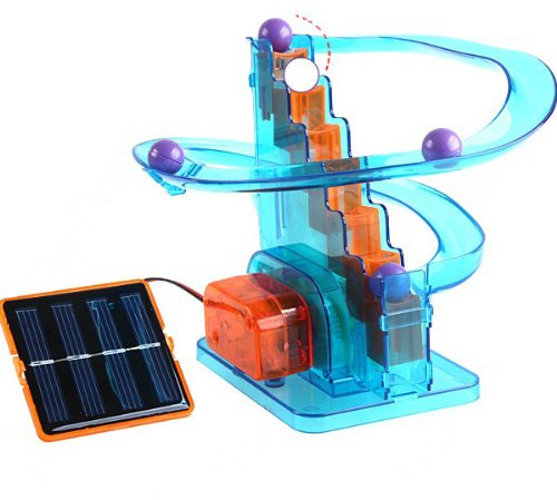 Educational DIY Solar Power Assemble and Install Roller Coaster Kits