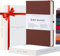 Beechmore Books Gepunktetes Notizbuch A5, Braun I Premium Hardcover Dotted Journal aus veganem Leder, dickes 160gsm creme Papier, Punktegitter Notebook, Geschenkbox, für Künstler, Planer & Designer