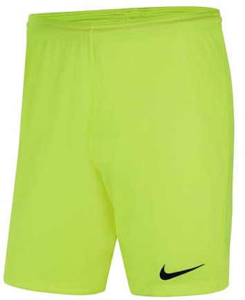 Nike Herren M Nk Df Park Iii Nb K Shorts, Volt/Black, XL EU