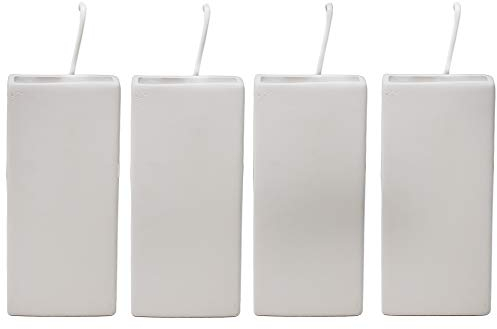 DRULINE 4er Set Umidificatore Evaporatore Acqua Ceramica 300ml Evaporatore Vaporizzatore Nuovo