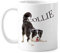 Border Collie Farm Pet Art Deco regalo taza cerámica café porcelana vajilla