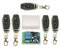 433MHz Porte de Garage Radiocommandée Télécommande radio +Kit sans fil Télécommande Transmetteur Récepteur + 5 Télécommande Kit Radio Contrôleur de Moteur Treuil Électrique 220V