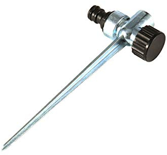 OhhGo Metallspieß, 3 Stück 1/2 Zoll Sprinkler-Halterung, Metallspieß für Garten, Rasen und Park Bewässerungssystem