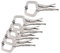 Y&Y Decor 11 Locking C Clamp Pliers 5pc Set With Swivel Pads Welding Vise Clamps Holding