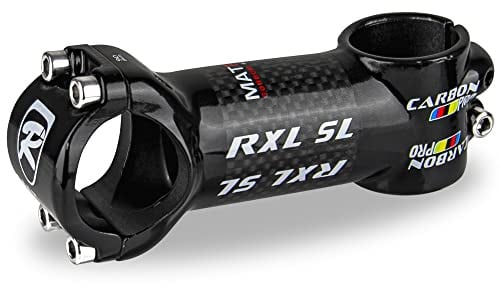 RXL SL Fahrrad lenker Vorbau, MTB Vorbau 31,8mm, Rennrad Vorbau 6 Grad Vorbauten 60/70/80/90/100/110/120mm 3K/Matt glänzend Mountainbike Vorbau For Downhill Gravel E-bike Enduro XC Fixie Dirt bike