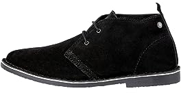 JACK & JONES Herren Jfwbravo Suede Desert Boot Schuhe, Schwarz, 44 EU