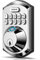 TEEHO TE002 Fingerprint Door Lock - Keyless Entry Door Lock - Electronic Keypad Deadbolt Lock - Smart Locks for Front Door - Door Lock with Code - Auto Lock - Easy Installation - Satin Nickel