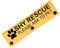 PWHAOO Dot Not Approach Nervous Dog Leash Sleeve Shy Rescue Leash Wrap Nervous Shy Dog Gift (Shy Rescue Sleeve)