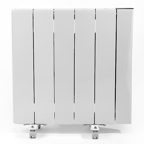 Beldray EH3109V2 Smart Ceramic Core Radiator – Plug-In Electric Heater, Wall Mountable/Freestanding, Portable, Wi-Fi/Smartphone Control, Adjustable Temperature, Digital Display, 1500W, White