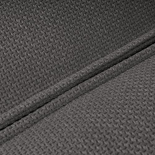 Home Deluxe - Stoffsmuster Sofa Verona - Anthrazit, ca. 20 x 0,3 x 15 cm I Modulares Sofa Modulsofa Ecksofa Wohnlandschaft