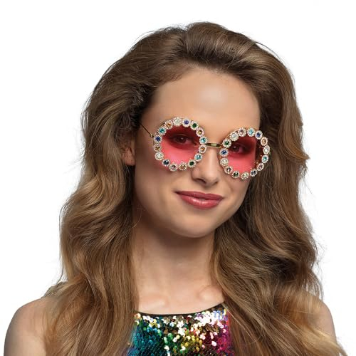 Boland - Lustige Partybrille, Spaßbrille, Zubehör für Kostüme, Accessoire, Mottoparty, Karneval