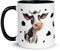 Mug Vache Humour Nature Humour Déco Contemplation Cadeau Animaux Original Tasse Café Thé Balade Campagne Randonnée Agriculteur (Normande Humour)