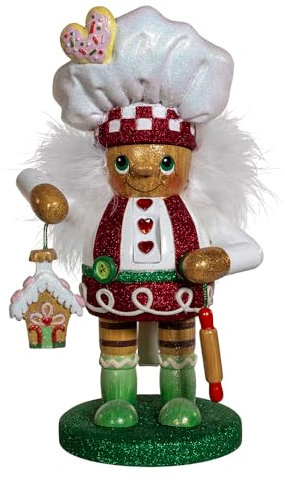 Kurt Adler 10 Hollywood Schiaccianoci™ Gingerbread Baker Boy Schiaccianoci