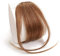 Pony Haarteil,Fake Pony,Clip in Pony Echthaar Leichter Gewicht einteiliger Vorderkopf Perücke menschliche Haarspangen auf Knall (Color : #8)