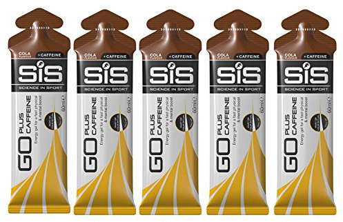 SIS Go Plus Caffeine Energy Gel 60ml - Cola (Pack of 5)