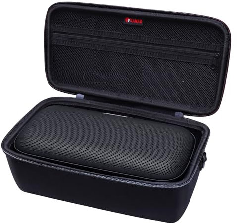 XANAD de Voyage Rigide Étui pour Bose Enceinte Portable Soundlink Max Grosse Enceinte Bluetooth étanche Housse Dispose d'une bandoulière (Noir)