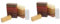 Anneome 2sets Kit Riparazione Per e Laminato Colori Cera Per Ripristino Per e Facile Usare e Resistente