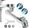 Estensore Aeratore Per Rubinetto, Rubinetto Di Prolunga Multifunzionale, Accessorio Per Rubinetto Rotante, Prolunga Rubinetto Bagno, Per Lavello Da Bagno, Lavello Da Cucina