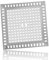 Quadrat Abflussschutz, 12,2 X 12,2 cm Haarsieb Dusche Quadratisch, Abflussabdeckun Duschsieb, Edelstahl Abflussgitter, Edelstahl Abflusssieb Quadrat für Dusche, Spülbecken, Bodenablauf, KüChe