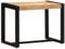 vidaXL Bank 60x35x45 cm Raues Massivholz Mango, Flurbank, Schuhbank, Flurbank Holz, Sitzbank, Flur Schuhbank, Flurbank Massivholz, Garderobenbank