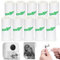 10 Rouleaux de Papier Autocollant pour Mini Imprimante, Rouleaux Papier Thermique 57mm x 25mm, Rouleau de Papier pour Imprimante Thermique, Papier Sans Encre Facile à Remplacer pour photo mobile