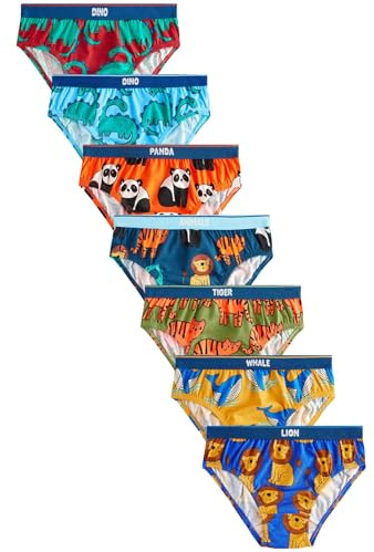 NEXT Jungen Baumwollslips, 7er-Pack 86-140