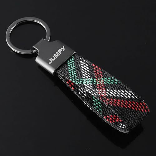 MNGKIQC 1 Pièce Porte-clés de Voiture, pour Citroen Jumpy Porte Clé Portable Multifonction Porte-clés de Voiture Accessoires Clés,A