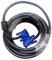 TXJZUQPJ Cable VGA Negro de 30 Metros 3 + 6 Cable de Datos de señal de Monitor de 15 Pines Adecuado for TV LCD Todo de Cobre