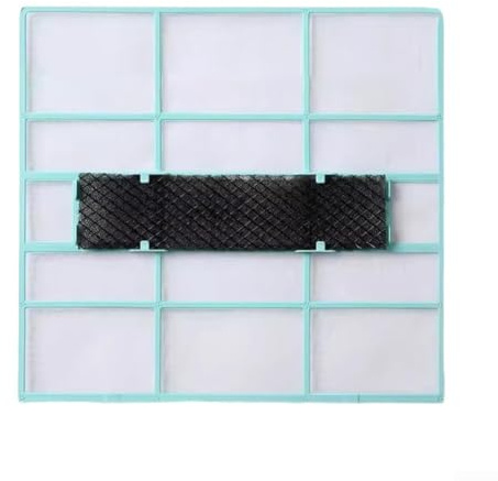 Klimaanlagen-Wandfilter, für Midea-Klimaanlagen-Filter, Inneneinheit, Staubsammler, PP-Baumwoll-Mesh-Sieb für wandmontierte AC-Einheiten (32,8 x 28 cm)