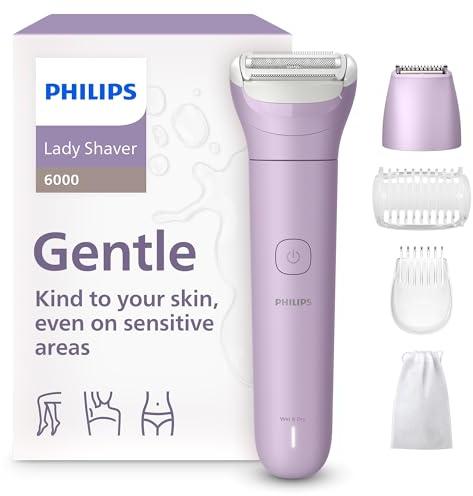 Philips Lady Shaver Series 6000 Cordless Shaver, Wet & Dry BRL138/00