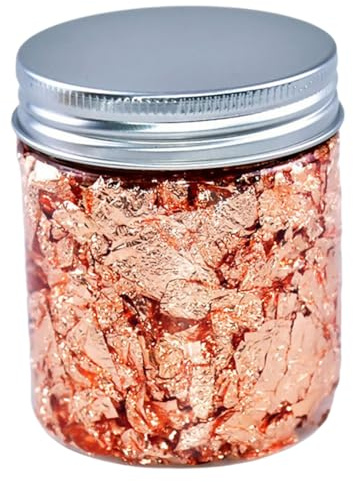 Pqahffowr Imitation Copper Foil, Suitable for DIY Nail Art, Candle Mold Making, & Decorative Art