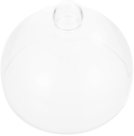 Glass Cupcake Display Cover with Handle for Desserts and Cupcakes | Glass Dome, Keeps Food Clean, Comfortable Grip, Wear-resistant Build, Serving Dish Covers