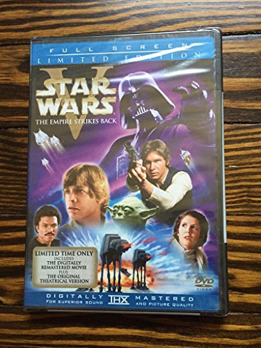 Star Wars Episode V - The Empire Strikes Back (2-discs with Full Screen enhanced and original theatrical versions)