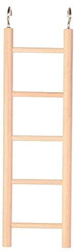 Trixie Wooden Ladder with Five Rugs, Beige, 24 cm