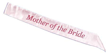 Henbrandt Pink Mother of The Bride Hen Party Sash