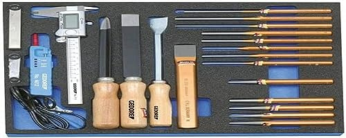 GEDORE Werkzeugsortiment in Check-Tool-Modul, 22-Tlg, 1 Stück, 2005 CT2-119