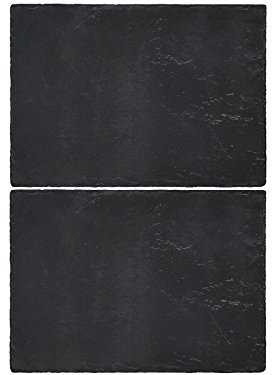 Creative Tops 2er Set natürliche Schiefer Tischsets, 29,5 x 21 cm (11½ x 8¼)