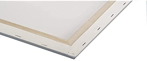 Rayher Hobby Rayher 6158800 Keilrahmen, 50 x 70 x 1,7cm, Hand bespannt, 100% Baumwolle, 330 g/m², Leinwand Keilrahmen