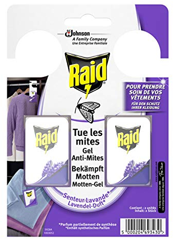 RAID ANTI-MITES GEL SENTEUR LAVANDE