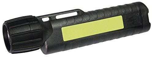 UK Lights Helmlampe 4AA eLED CPO, nachleuchtendem Streifen, TS/Heckschalter, schwarz 14436N