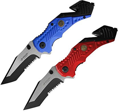 Haller Rescue Taschenmesser, rot/schwarz, 84675