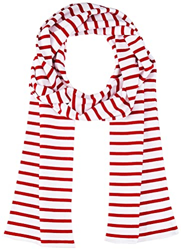 Armor Lux Damen Pagaie Schal, Weiß/Glut, 2