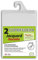 V.I.P. VERY IMPORTANT PILLOW Coppia Federe Cotone Fasciato, Zip, 50 X 80 Cm