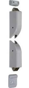 Accessoires pour IDEA - 004 - FINITION - Blanc 9016, DESIGNATION - Gache réglable pour alu